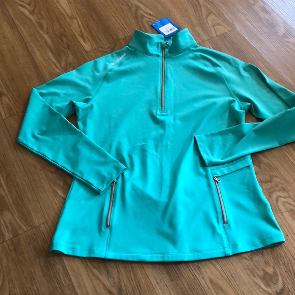 Columbia womens Outward Nine 1/4 zip pullover. NWT
